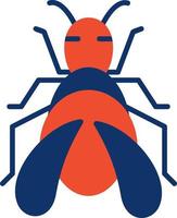 Bug Creative Icon Design vector