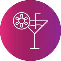 Cocktail Creative Icon vector