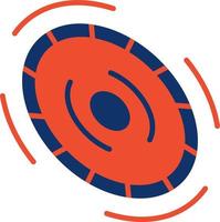 Frisbee Creative Icon Design vector