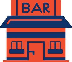 Bar Creative Icon Design vector