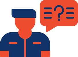 Question Creative Icon Design vector