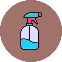 Spray Bottle Creative Icon Design vector