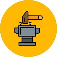 Blacksmith Creative Icon Design vector