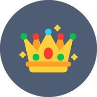 Crown Creative Icon Design vector