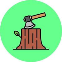 Axe Creative Icon Design vector