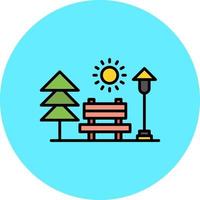 Park Creative Icon Design vector