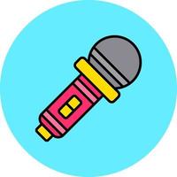 Microphone Creative Icon Design vector