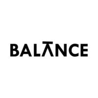 The Balance logo vector design