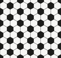 soccer ball pattern and endless pattern vector