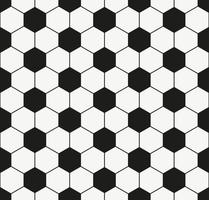 soccer ball pattern and endless pattern vector