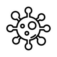 covid 19 virus and icon vector