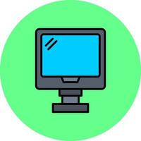 Monitor Creative Icon Design vector