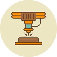 Machinery Creative Icon Design vector