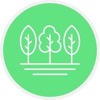 Trees Creative Icon Design vector
