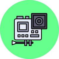 diseño de icono creativo gopro vector