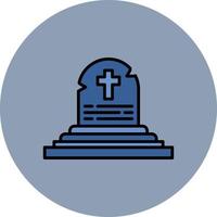 Tomb Creative Icon Design vector