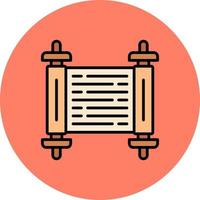 Torah Creative Icon Design vector