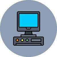 Computer Creative Icon Design vector