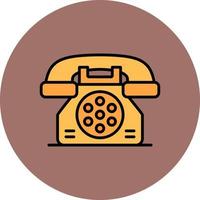 Telephone Creative Icon Design vector