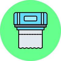 Paper Towel Creative Icon Design vector