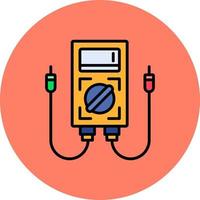 Multimeter Creative Icon Design vector