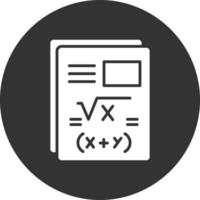 diseño de icono creativo de matemáticas vector