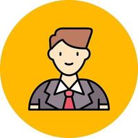 Businessman Creative Icon Design vector