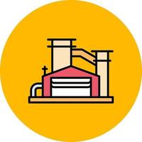 Factory Creative Icon Design vector