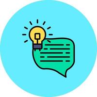 Idea Creative Icon Design vector