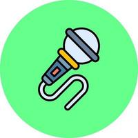 Microphone Creative Icon Design vector