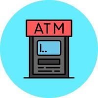 Atm Creative Icon Design vector