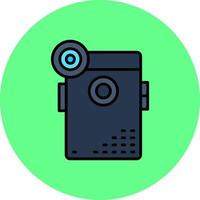 Lens Creative Icon Design vector