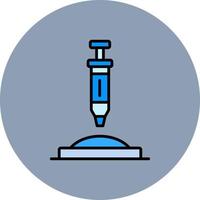 Thermal Paste Creative Icon Design vector
