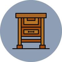 End Table Creative Icon Design vector