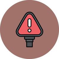 diseño de icono creativo de alerta vector