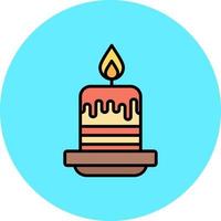 Candle Creative Icon Design vector