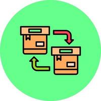 Replacement Creative Icon Design vector