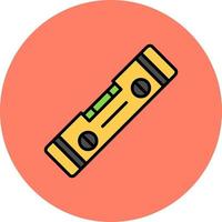 Spirit Level Creative Icon Design vector