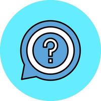 Question Creative Icon Design vector