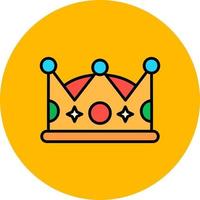 Crown Creative Icon Design vector