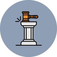 Law Creative Icon Design vector