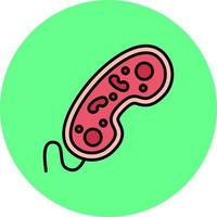 Bacteria Creative Icon Design vector