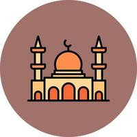 Mosque Creative Icon Design vector