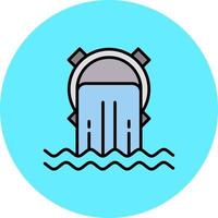 Sewer Creative Icon Design vector