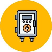 Fuse Box Creative Icon Design vector