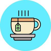 diseño de icono creativo de té vector