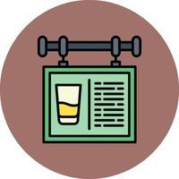 Pub Creative Icon Design vector