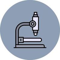 Microscope Creative Icon Design vector