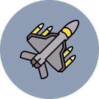 diseño de icono creativo de avión vector