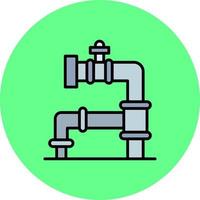 Pipeline Creative Icon Design vector